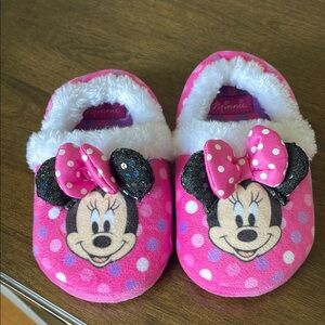 Disney Minnie Mouse Pink Slippers for Kids